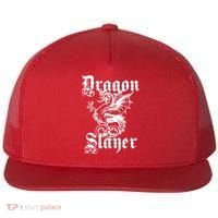 Dragon Slayer Flat Bill Trucker Hat thumb 0