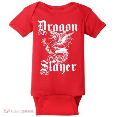 Dragon Slayer Baby Bodysuit
