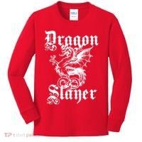 Dragon Slayer Kids Long Sleeve Shirt thumb 0