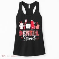 Dental Squad Dental Gift Assistant Dentist Happy Valentine's Day Gift Women's Tank Top thumb 0
