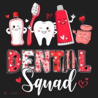 Dental Squad Dental Gift Assistant Dentist Happy Valentine's Day Gift Hat thumb 2