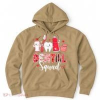 Dental Squad Dental Gift Assistant Dentist Happy Valentine's Day Gift Hoodie thumb 0