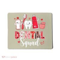 Dental Squad Dental Gift Assistant Dentist Happy Valentine's Day Gift Mousepad thumb 0
