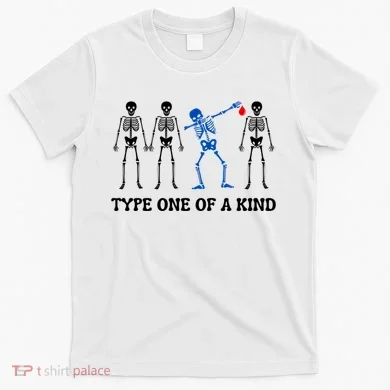 Dancing Skeleton Diabetes T-Shirt