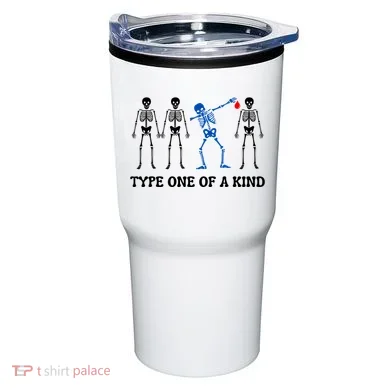 Dancing Skeleton Diabetes Tumbler