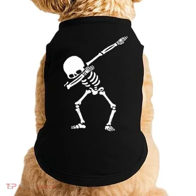Dabbing Skeleton Doggie Tank