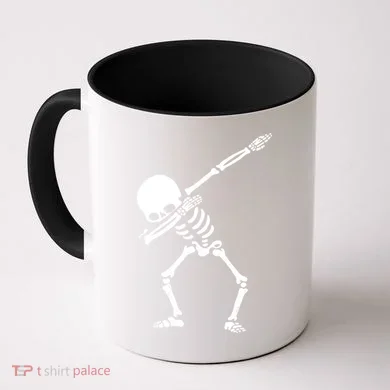 Dabbing Skeleton Coffee Mug