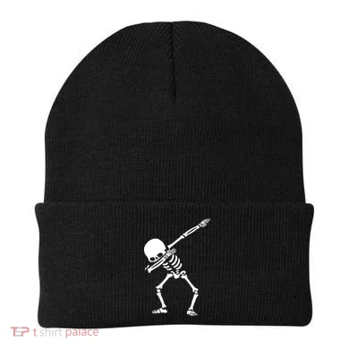 Dabbing Skeleton Beanie