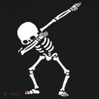 Dabbing Skeleton Toddler Hoodie thumb 2