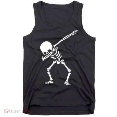 Dabbing Skeleton Tank Top