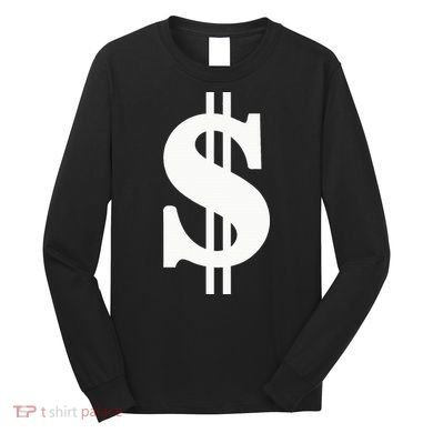 Dollar Sign Long Sleeve Shirt