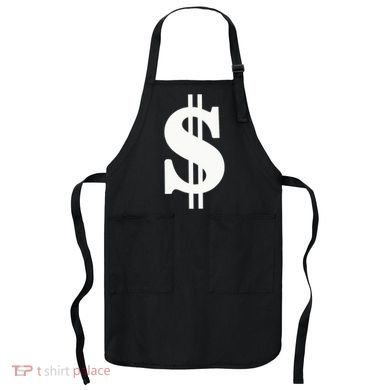 Dollar Sign Apron
