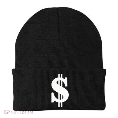 Dollar Sign Beanie