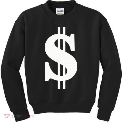 Dollar Sign Kids Sweatshirt