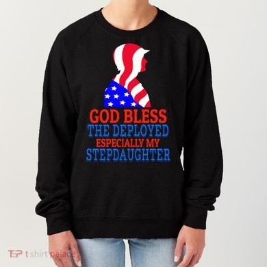 Deployed Stepdaughter Design For Stepdad Or Stepmom Gift Women's Sweatshirt
