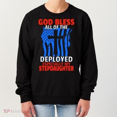 Deployed Stepdaughter Design For Stepmom Or Stepdad Gift Women's Sweatshirt