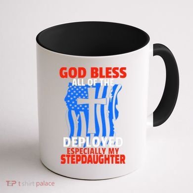 Deployed Stepdaughter Design For Stepmom Or Stepdad Gift Coffee Mug back