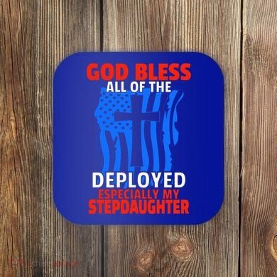 Deployed Stepdaughter Design For Stepmom Or Stepdad Gift Coaster