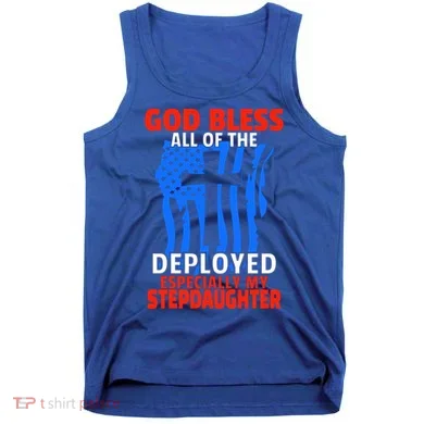 Deployed Stepdaughter Design For Stepmom Or Stepdad Gift Tank Top