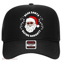 Dear Santa Define Naughty Funny St Nick Claus Christmas Hat thumb 0