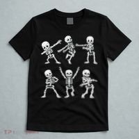 Dancing Skeletons Dance Challenge Boy Girl Kids Halloween T-Shirt thumb 5