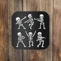 Dancing Skeletons Dance Challenge Boy Girl Kids Halloween Coaster thumb 0
