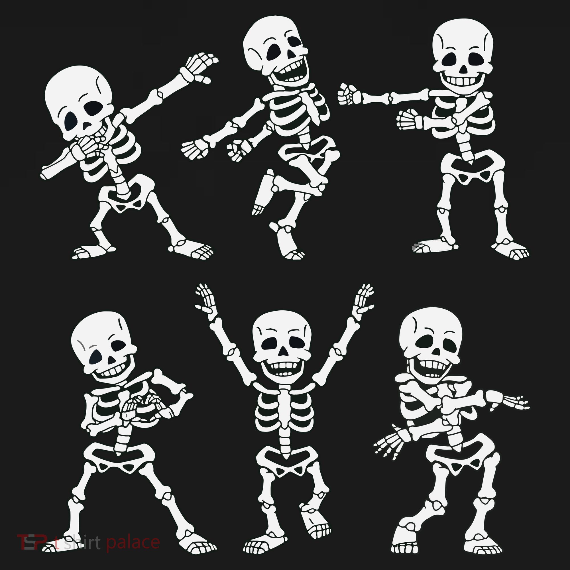 Dancing Skeletons Dance Challenge Boy Girl Kids Halloween Women's Hoodie