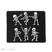 Dancing Skeletons Dance Challenge Boy Girl Kids Halloween Mousepad thumb 0