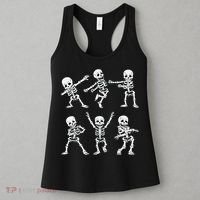Dancing Skeletons Dance Challenge Boy Girl Kids Halloween Women's Tank Top thumb 3
