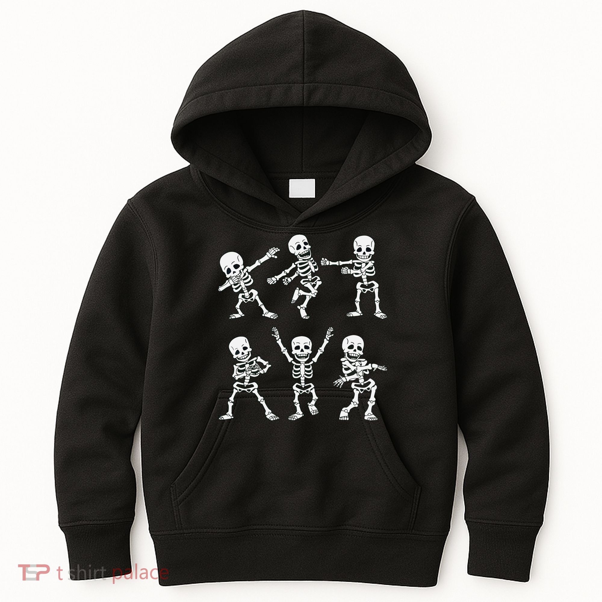 Dancing Skeletons Dance Challenge Boy Girl Kids Halloween Kids Hoodie