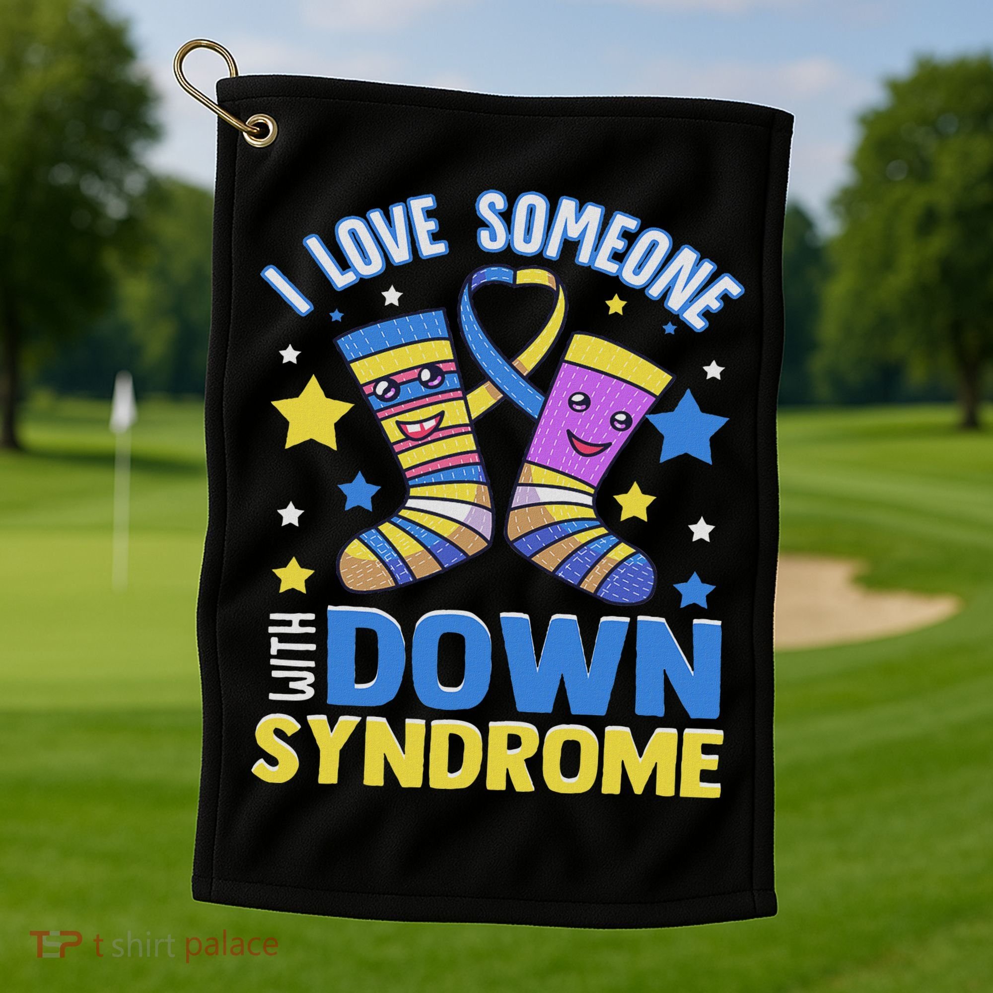 Down Syndrome Golf Towel