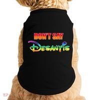 Dont Say Desantis Anti Florida Doggie Tank thumb 0