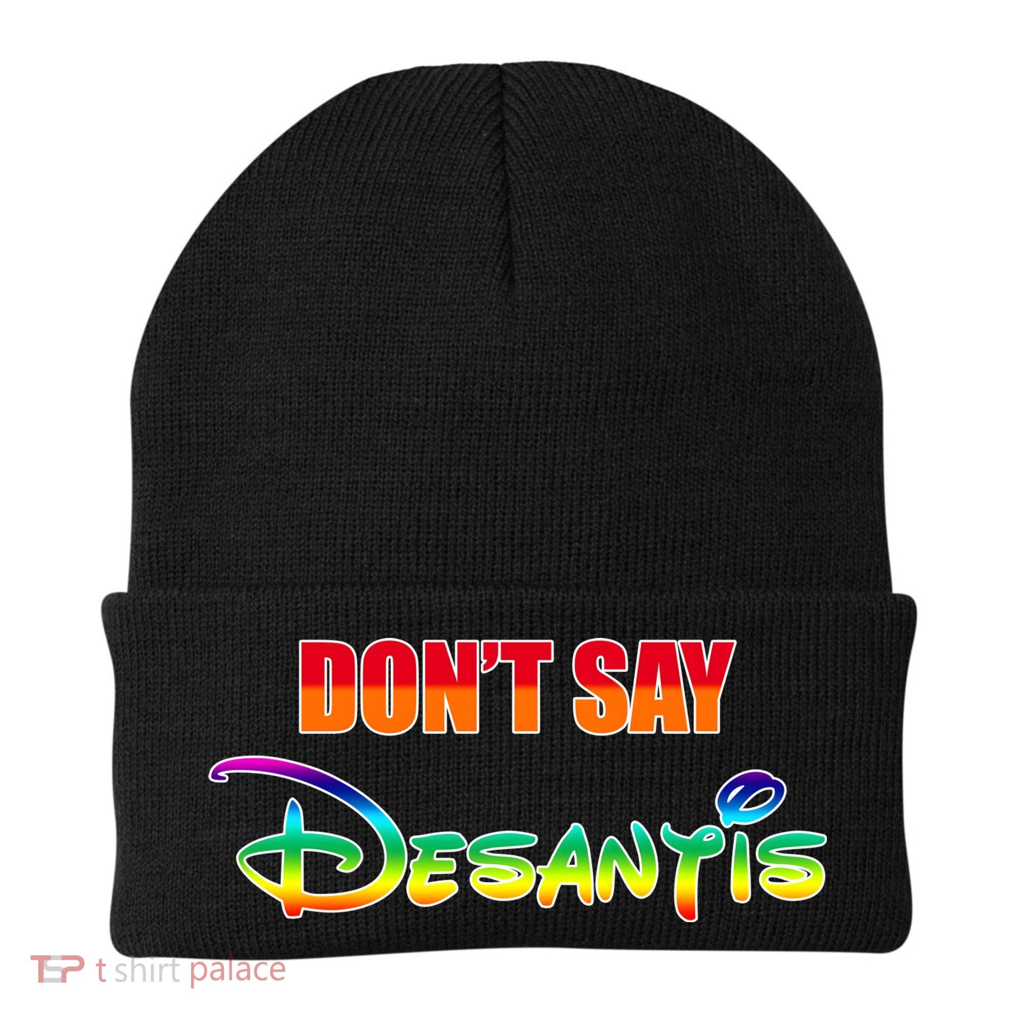 Dont Say Desantis Anti Florida Beanie