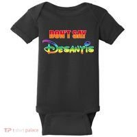 Dont Say Desantis Anti Florida Baby Bodysuit thumb 0