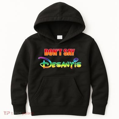 Dont Say Desantis Anti Florida Kids Hoodie