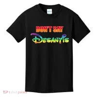 Dont Say Desantis Anti Florida Kids T-Shirt thumb 0