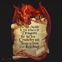 Dragon Shirt Do Not Meddle In The Affairs Of Dragons Gift Women's Hoodie thumb 2