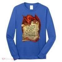 Dragon Shirt Do Not Meddle In The Affairs Of Dragons Gift Long Sleeve Shirt thumb 0