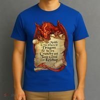Dragon Shirt Do Not Meddle In The Affairs Of Dragons Gift T-Shirt thumb 3
