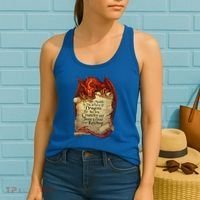 Dragon Shirt Do Not Meddle In The Affairs Of Dragons Gift Women's Tank Top thumb 2