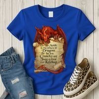 Dragon Shirt Do Not Meddle In The Affairs Of Dragons Gift Women's T-Shirt thumb 3