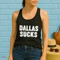 Dallas Sucks Women's Tank Top thumb 2