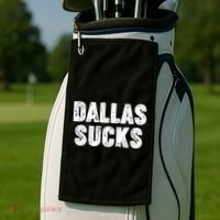 Dallas Sucks Golf Towel thumb 2