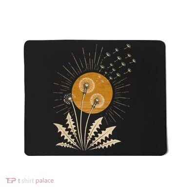 Dandelion Sun Mousepad