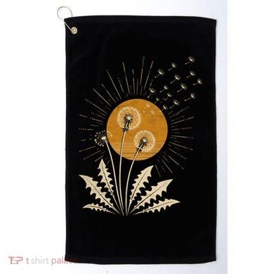 Dandelion Sun Golf Towel