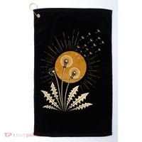 Dandelion Sun Golf Towel thumb 0