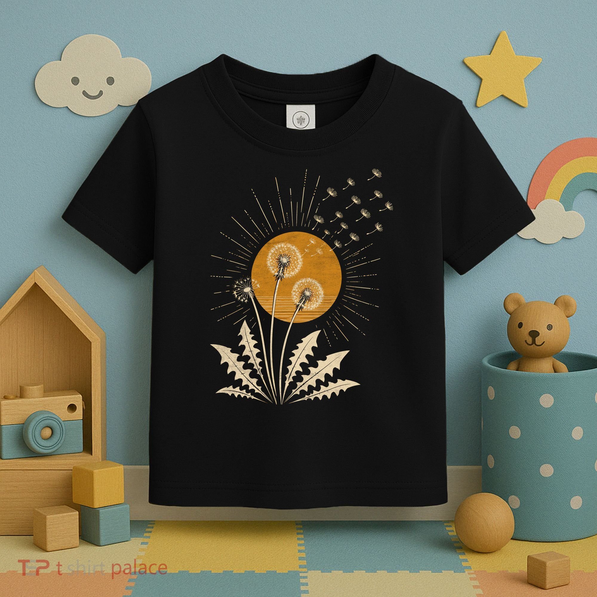 Dandelion Sun Toddler T-Shirt
