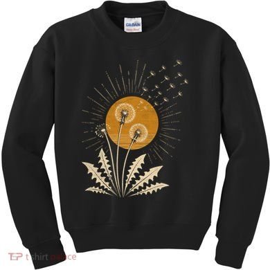 Dandelion Sun Kids Sweatshirt