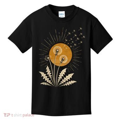 Dandelion Sun Kids T-Shirt