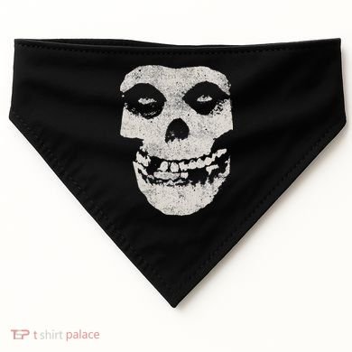 Distressed Skull USA-Made Doggie Bandana